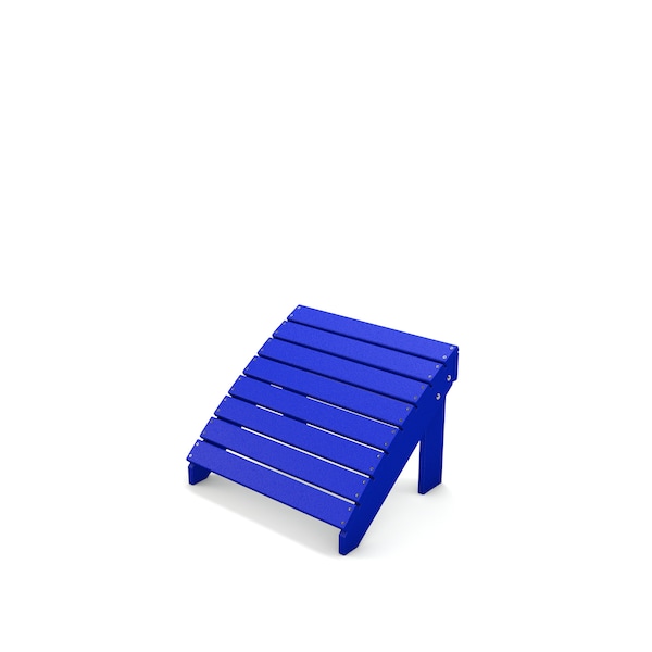 Blue Traditional Ottoman